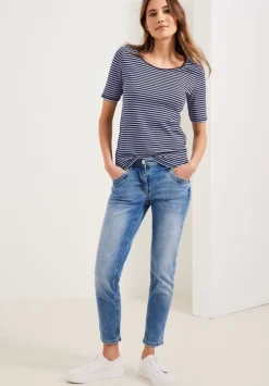 T-Shirt Mit Streifenmuster
