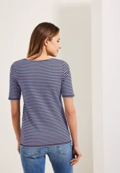 T-Shirt Mit Streifenmuster
