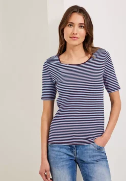 T-Shirt Mit Streifenmuster