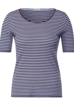 T-Shirt Mit Streifenmuster