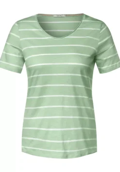 T-Shirt Mit Streifenmuster