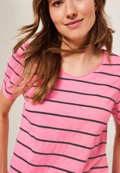 T-Shirt Mit Streifenmuster