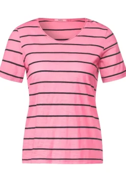 T-Shirt Mit Streifenmuster