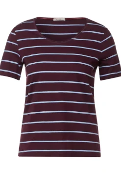 T-Shirt Mit Streifenmuster