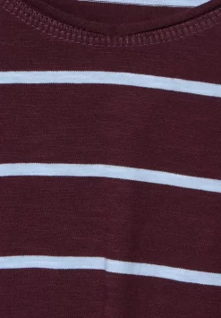 T-Shirt Mit Streifenmuster