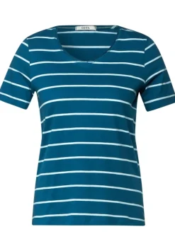 T-Shirt Mit Streifenmuster