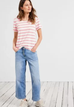 T-Shirt Mit Streifenmuster
