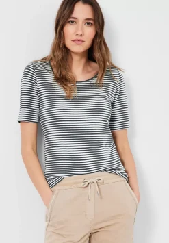 T-Shirt Mit Streifenmuster