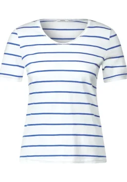 T-Shirt Mit Streifenmuster