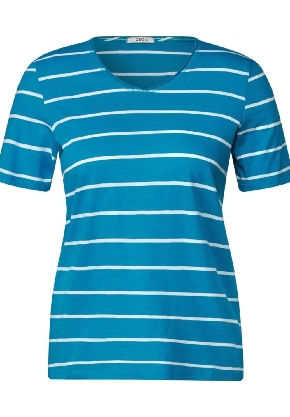T-Shirt Mit Streifenmuster