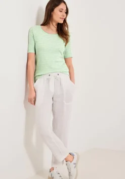 T-Shirt Mit Streifenmuster