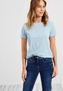 T-Shirt Mit Streifenmuster