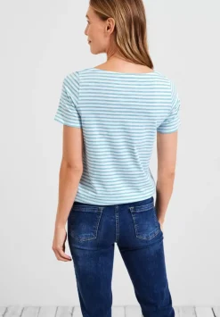 T-Shirt Mit Streifenmuster