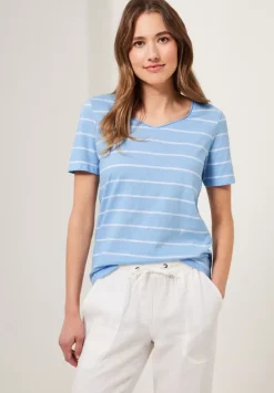T-Shirt Mit Streifenmuster