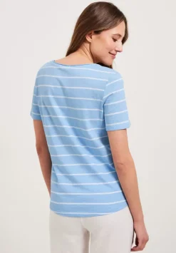 T-Shirt Mit Streifenmuster
