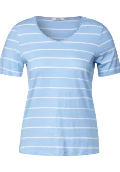 T-Shirt Mit Streifenmuster