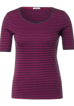 T-Shirt Mit Streifenmuster