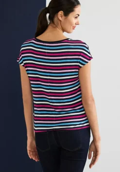 T-Shirt Mit Streifenmuster