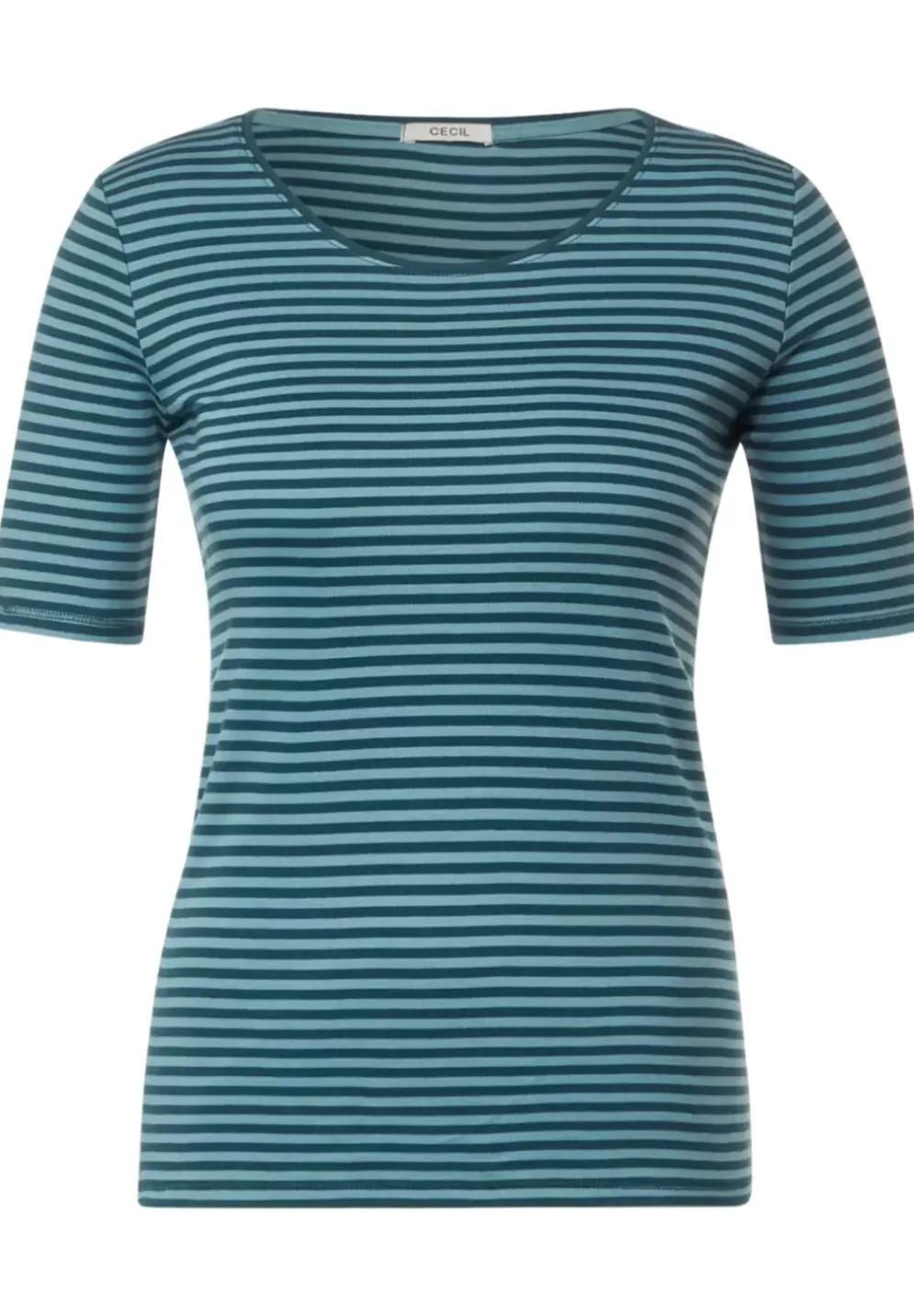 T-Shirt Mit Streifenmuster