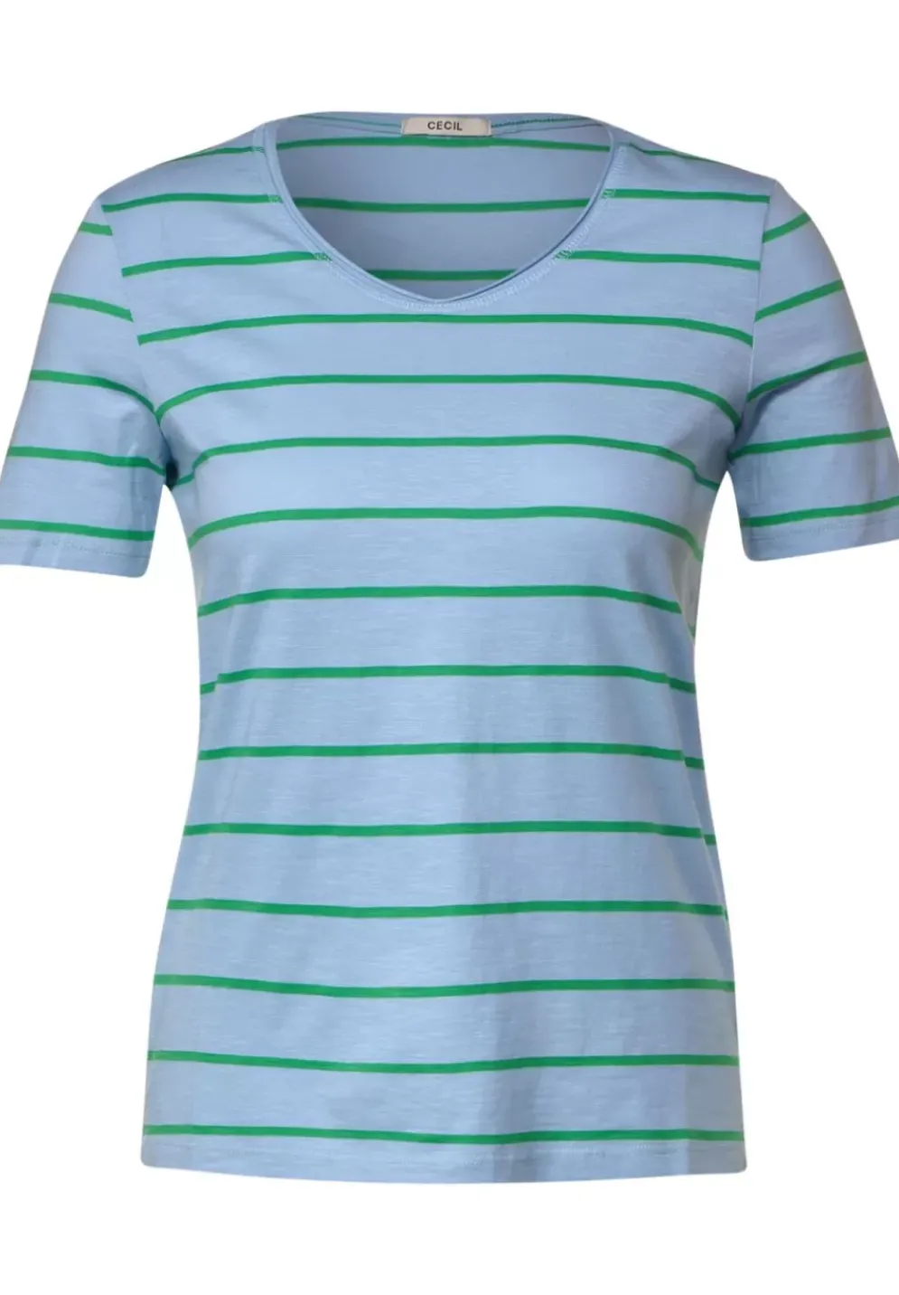 T-Shirt Mit Streifenmuster