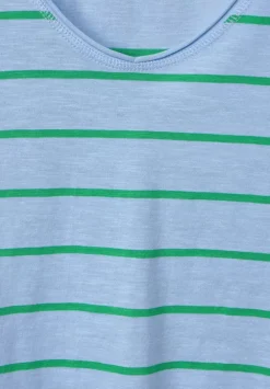 T-Shirt Mit Streifenmuster