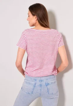 T-Shirt Mit Streifenmuster