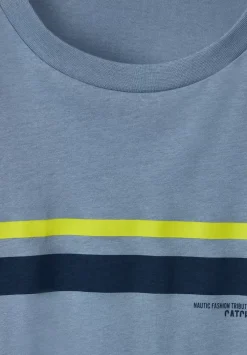 T-Shirt Mit Streifenprint