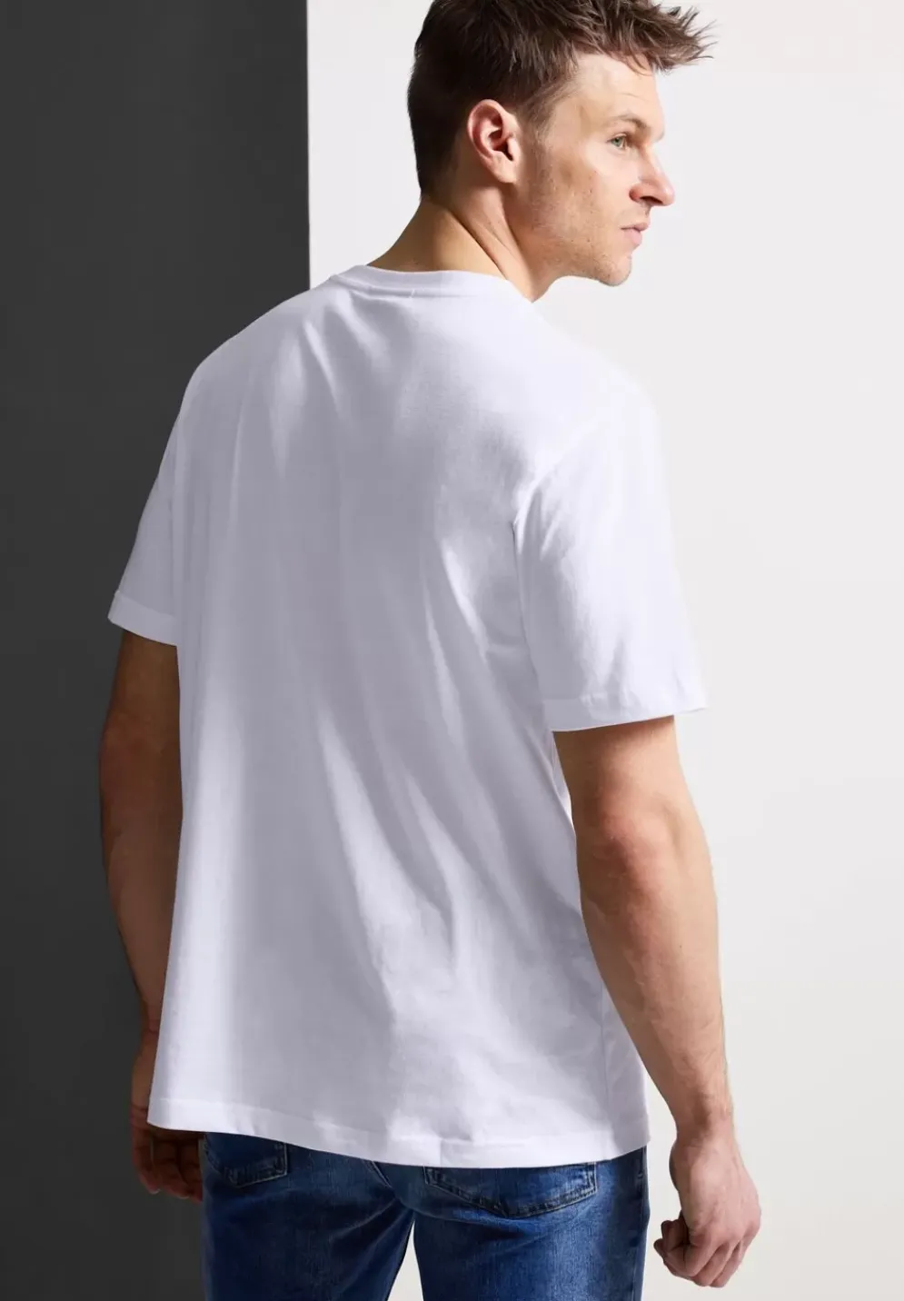 T-Shirt Mit Streifenprint