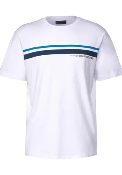 T-Shirt Mit Streifenprint