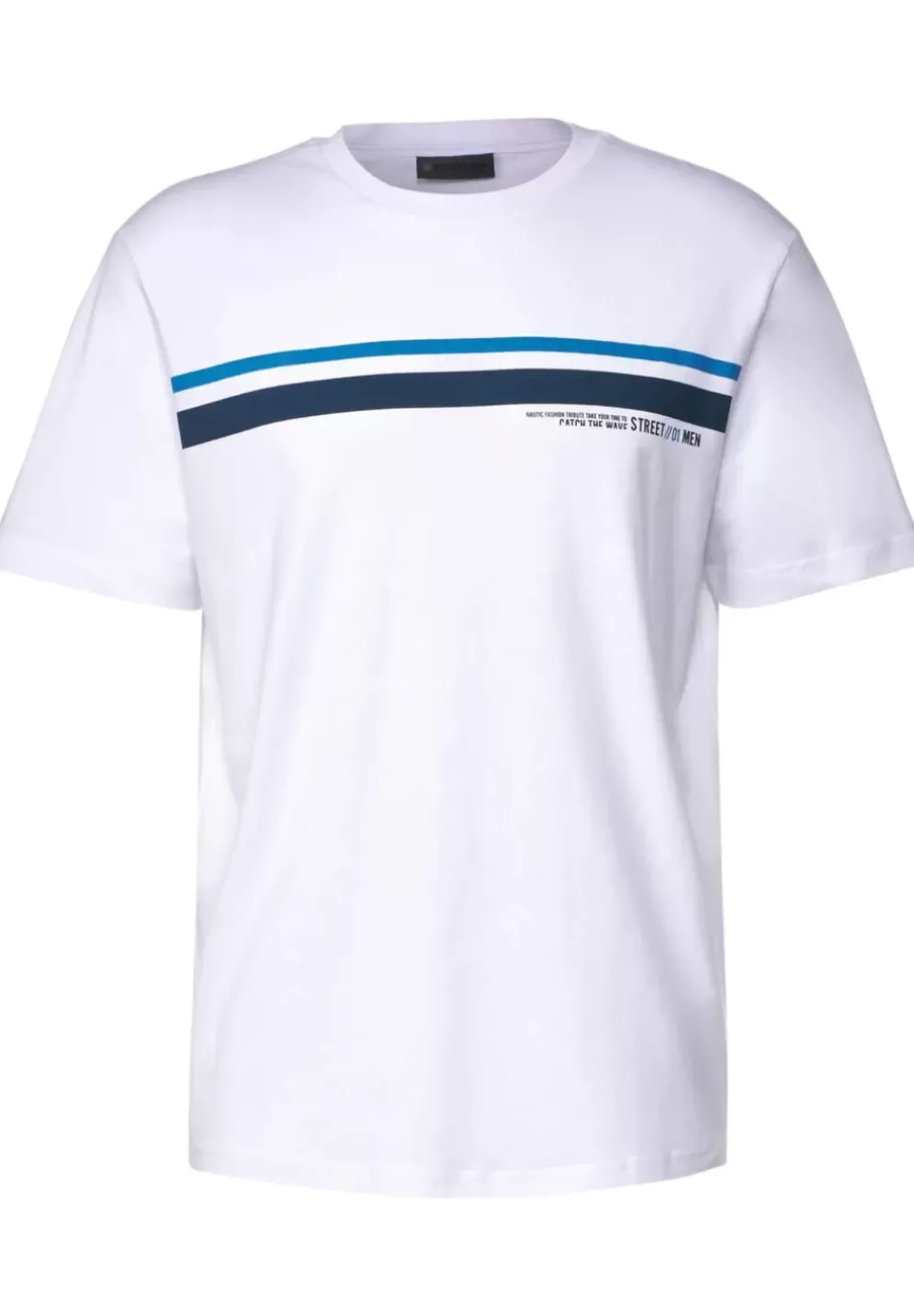 T-Shirt Mit Streifenprint