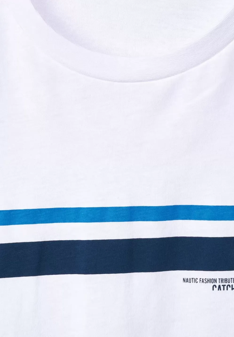 T-Shirt Mit Streifenprint