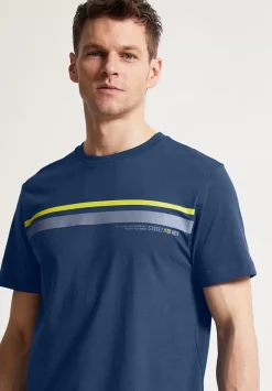 T-Shirt Mit Streifenprint