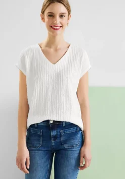 T-Shirt Mit Struktur