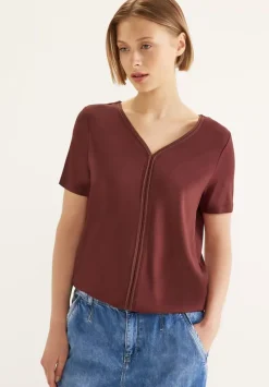 T-Shirt Mit Tapedetail