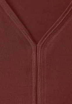 T-Shirt Mit Tapedetail