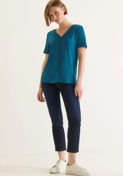 T-Shirt Mit Tapedetail