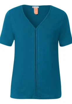 T-Shirt Mit Tapedetail
