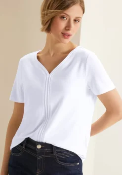 T-Shirt Mit Tapedetail