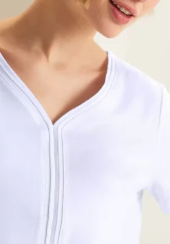 T-Shirt Mit Tapedetail