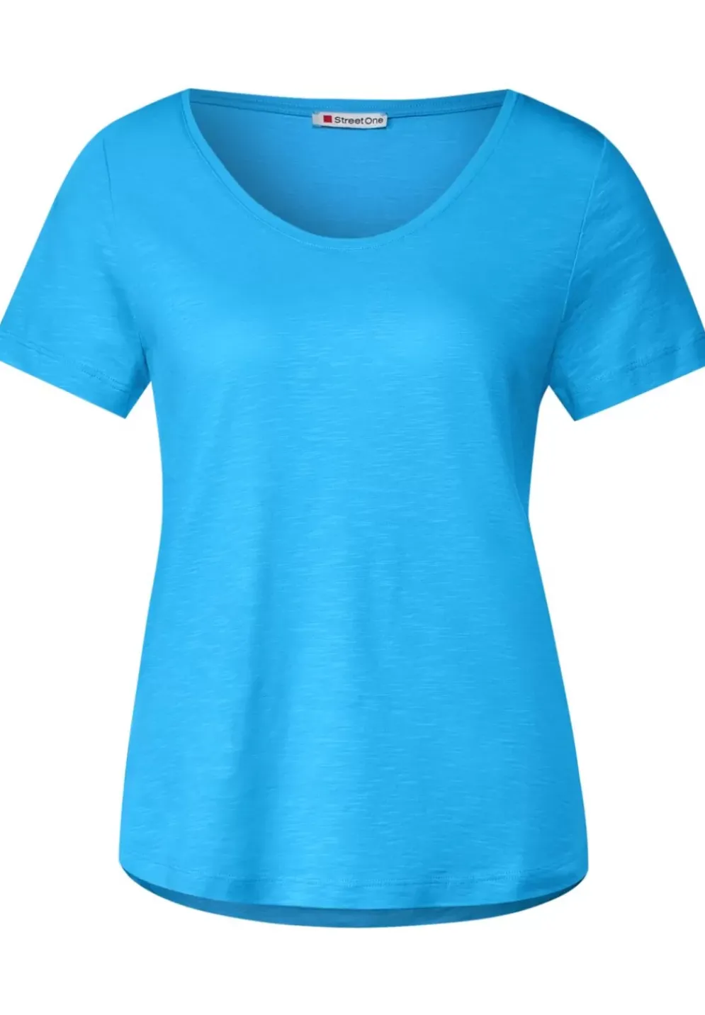 T-Shirt Mit V-Ausschnitt