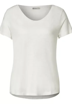 T-Shirt Mit V-Ausschnitt