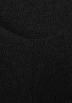 T-Shirt Mit V-Ausschnitt