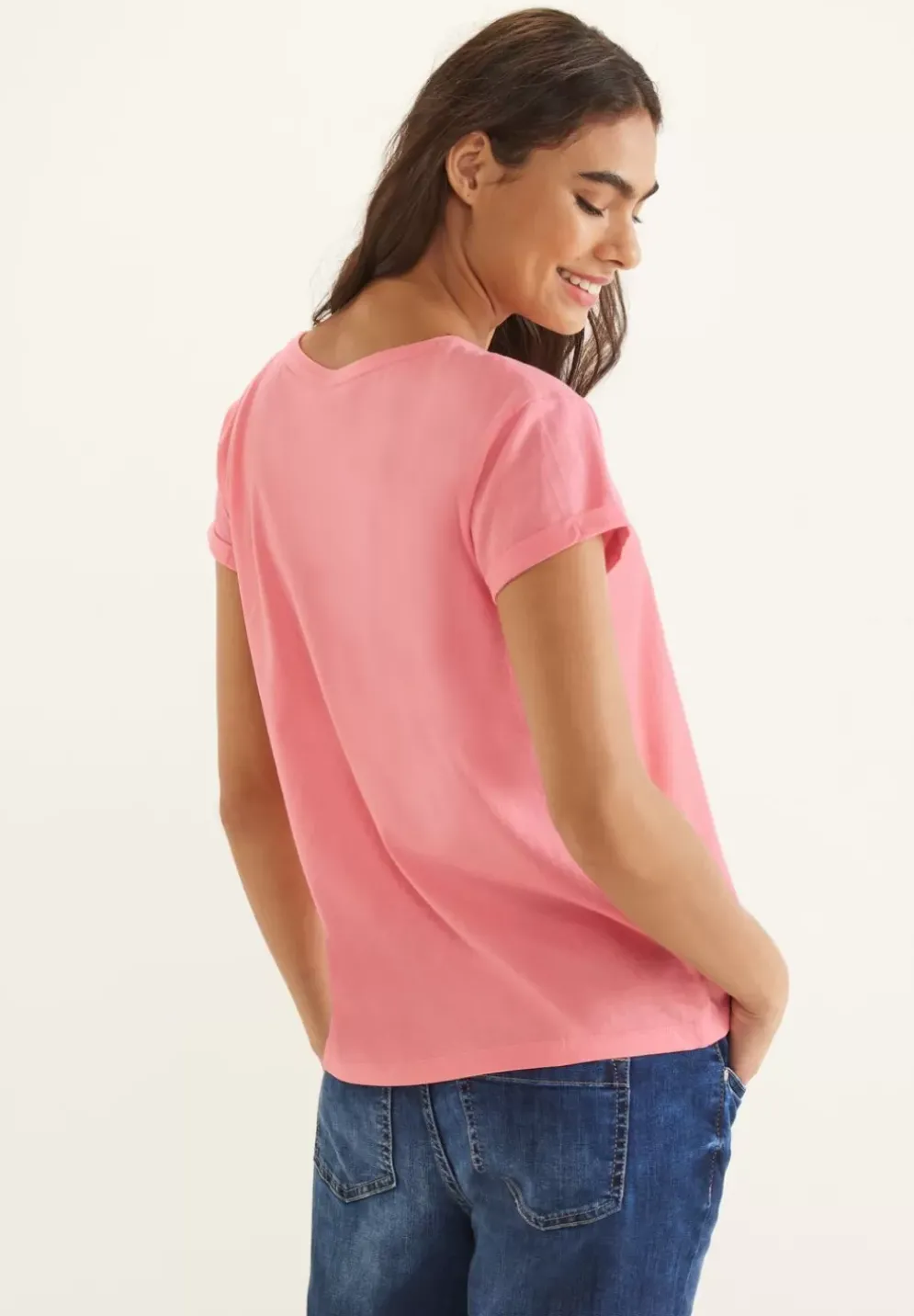 T-Shirt Mit Wording Print