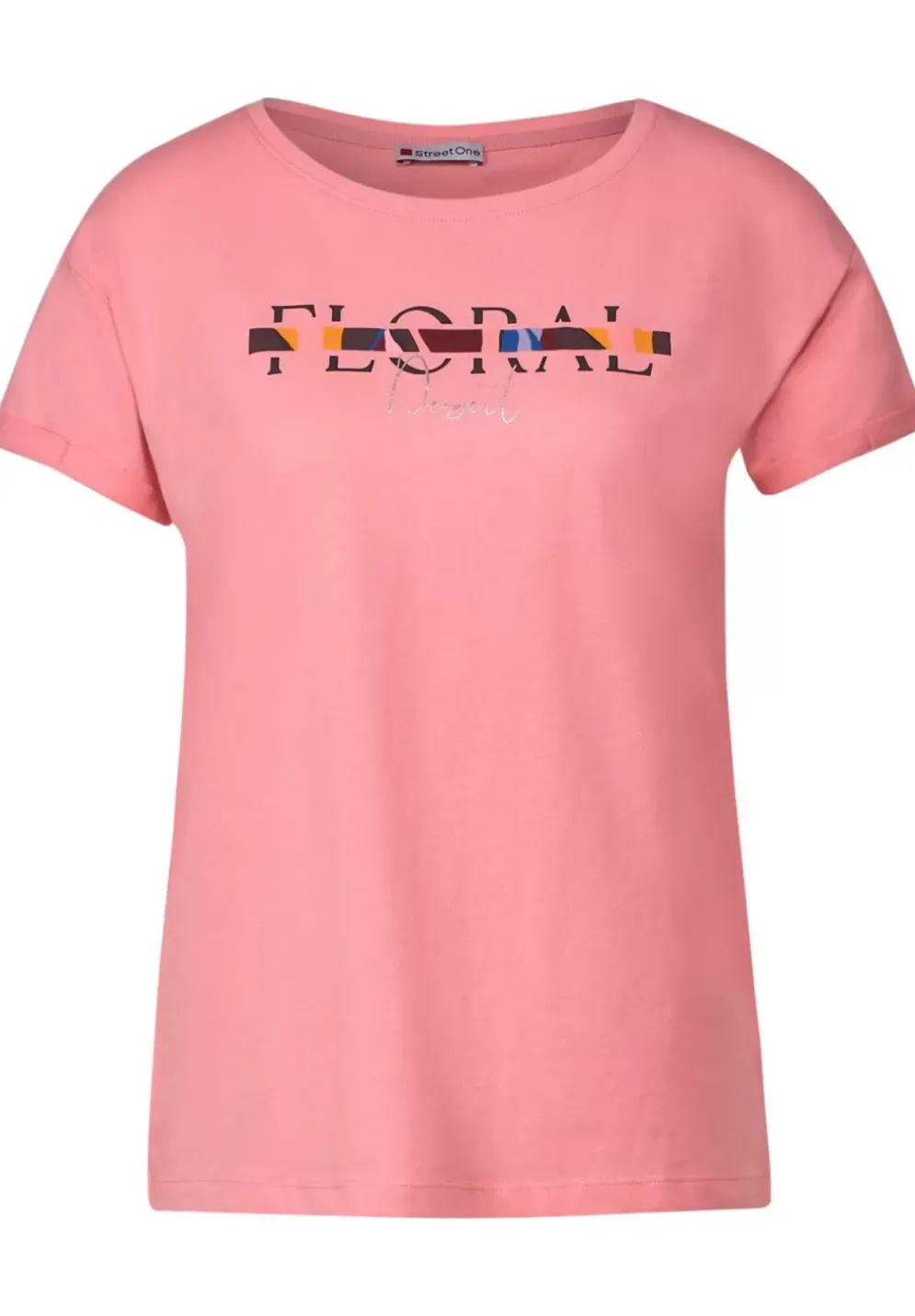 T-Shirt Mit Wording Print