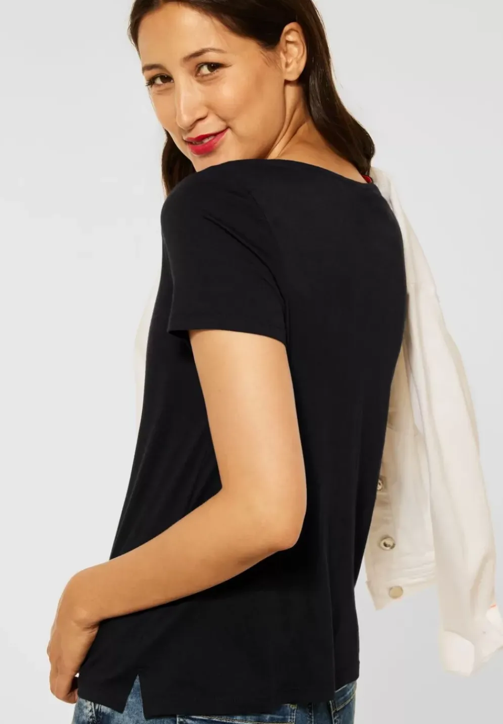 T-Shirt Mit Wording Print