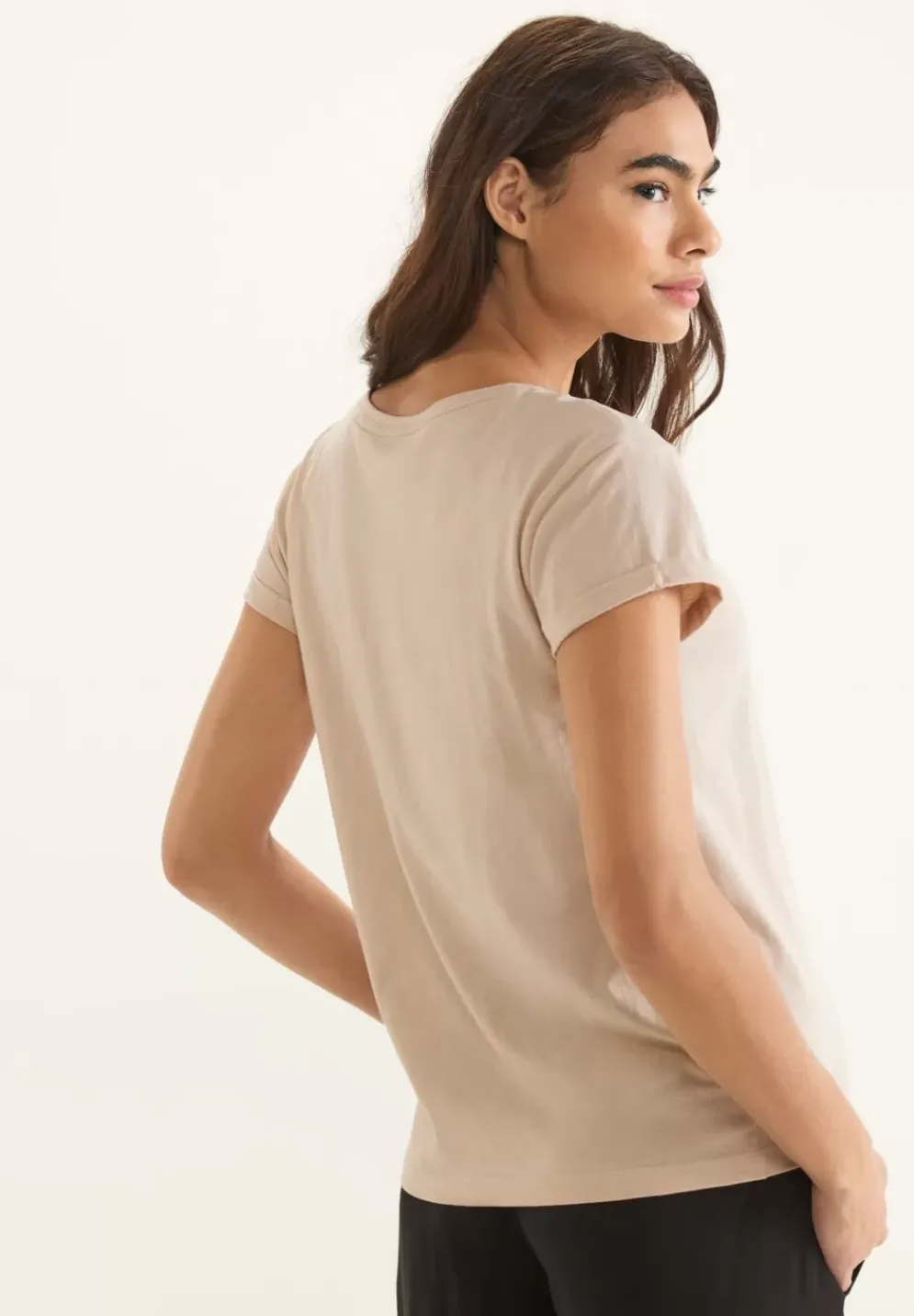 T-Shirt Mit Wording Print