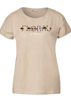 T-Shirt Mit Wording Print