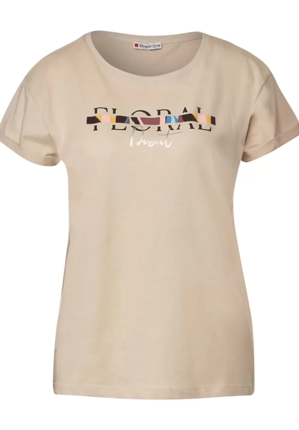 T-Shirt Mit Wording Print
