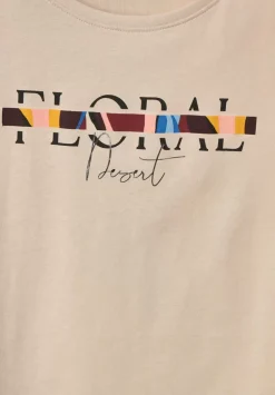 T-Shirt Mit Wording Print