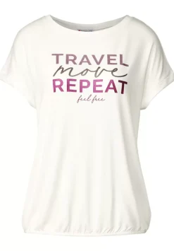 T-Shirt Mit Wording Print